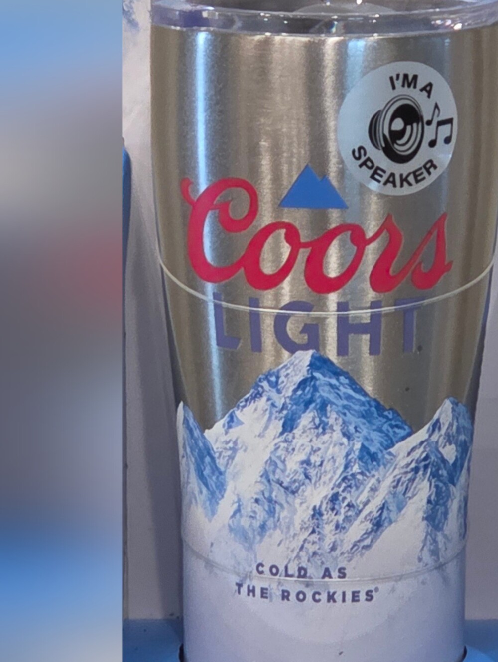 🍺 NEW! Official Coors Light Bluetooth Speaker Tumbler 🍺